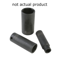 Sunex SUN812MDMG 0.25 in. Deep x 12 mm Magnetic Impact Socket