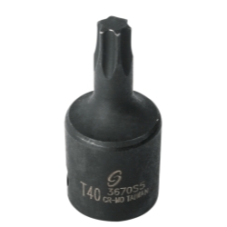 3670S5 0.37 in. Drive T40 Internal Star Impact Socket