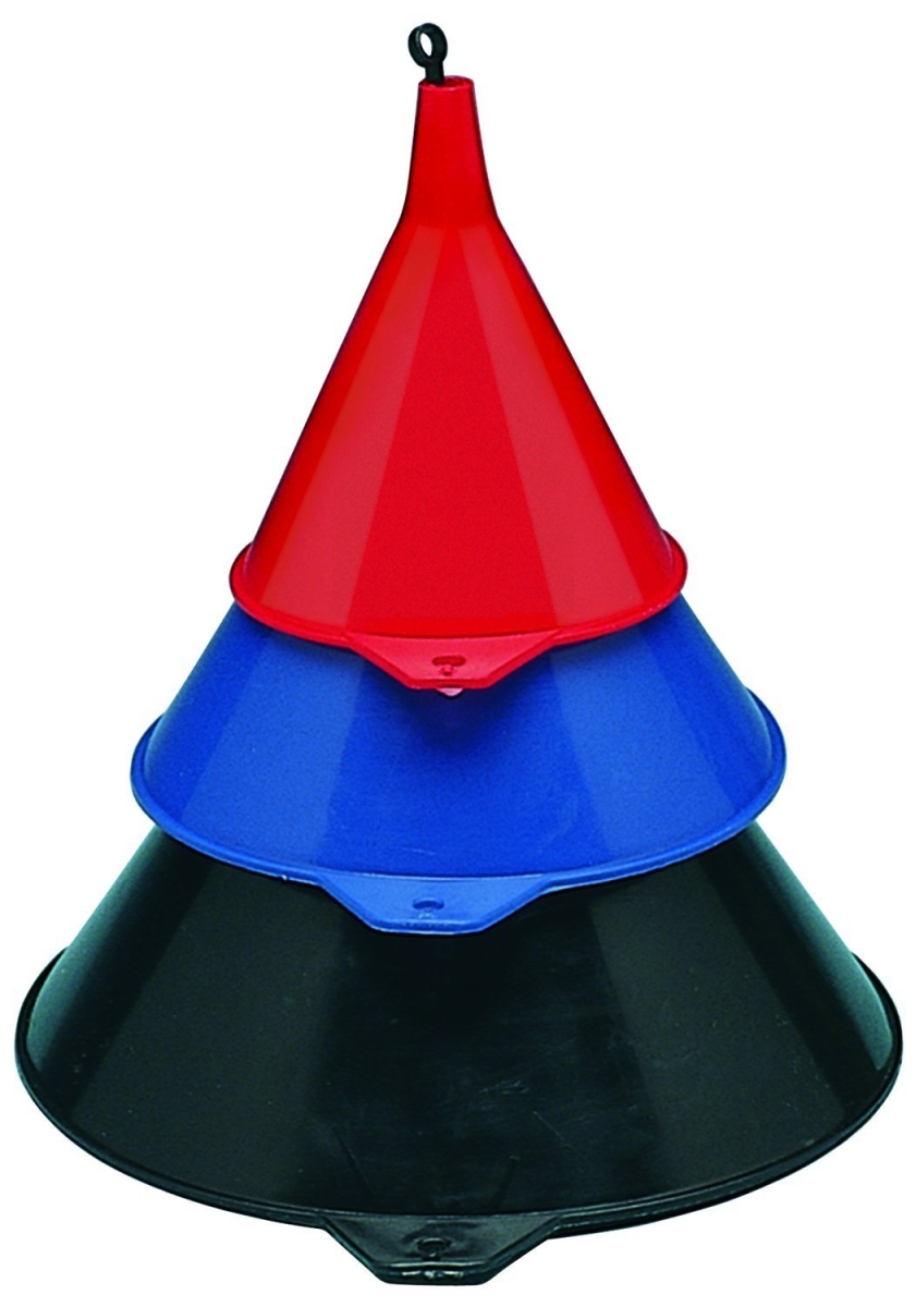 75-075 Plastic Funnel Set - 3 Piece