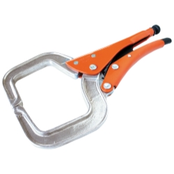 Picture of Anglo American GR14412 12 in. Grip-On C-Clamp with Aluminum Jaws