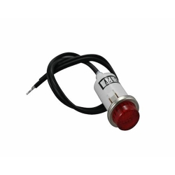 2673F 16A 12V Green Warning Light with Leads