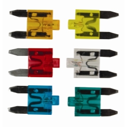11-1004 25A Clear Glow Mini Fuse, 2 Piece
