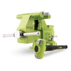 11128BH 6.5 in. 4 lbs Vise Combo with Sledge Hammer