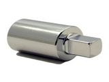 2037 0.375 in. Drive 4 Point Square Male Socket, 10mm