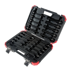 20 Piece 0.5 in. Drive Impact Hex Driver Master Set - 6 in.