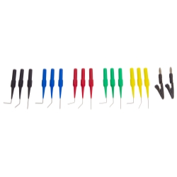 64900 17-Piece Backprobe & Alligator Clip Set - Multi-Color - Insulated Probes