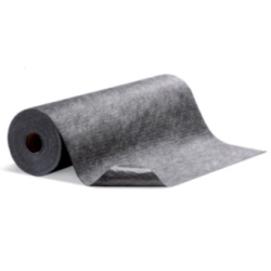 Sorbent Roll, 4 gal, 3 ft x 50 ft, Universal, Gray, Polypropylene