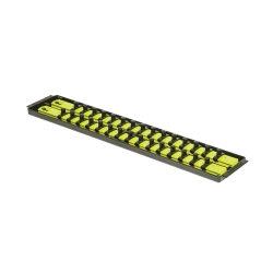 8462HV 18 in. 2 Rail 0.38 in. Drive Socket Boss, HI-VIZ