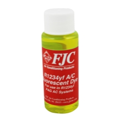 FJC UV Fluorescent Leak Detection Dye for R-1234yf A/C Systems - 1 Pack (6810)