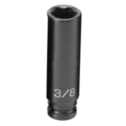 Grey Pneumatic 1/4" Surface Drive x 3/8" Deep Socket (912DS)