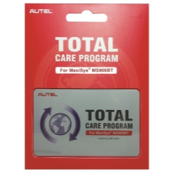 Picture of Autel AULMS906BT1YRUPDATE 1 Year Software Subscription & Warranty - Total Care Program Card