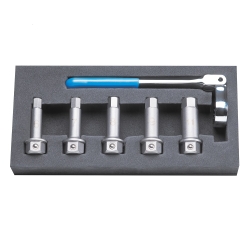 Mueller - Kueps MLK456550-6 Brake Hex Bit Kit