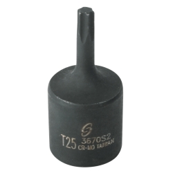 Sunex SUN3670S2 0.37 in. Drive Internal Star Impact Socket - T25