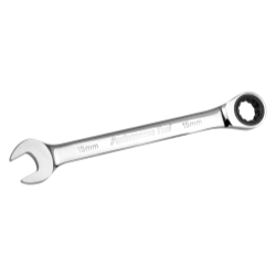 15 mm Metric 100-Tooth Ratcheting Wrench