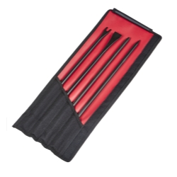 Pneumatic Tool Set - Black - 4 Piece - Shock Resistant Steel