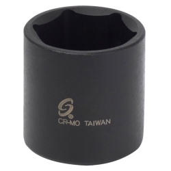 Sunex SUN320M 20 mm x 0.37 in. Drive Impact Socket, 6 Point
