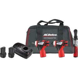 Picture of AC Delco ACDARI12104L10 G12 12V Combo Kit Ratchet Wrench