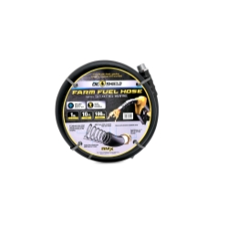 BluBird OilShield 1 Inch x 10 Ft. Rubber Fuel Transfer Hose with Static Wire - OSFHONE10