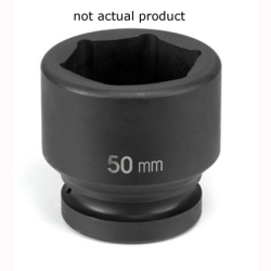 Grey Pneumatic 43Mm X 6 Point Short 1-1/2" Drive Impact Socket (6043M)