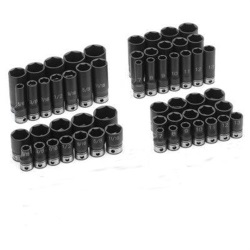 Grey Pneumatic 1-1/2" Drive 1-13/16" 12-Point Standard Impact Socket (6258R)