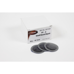 1.75 in. Small Round Tube Patch, 40 per Box