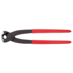 Ear Clamp Pliers - Red - 8.75 in. - Durable Dual Jaw Design