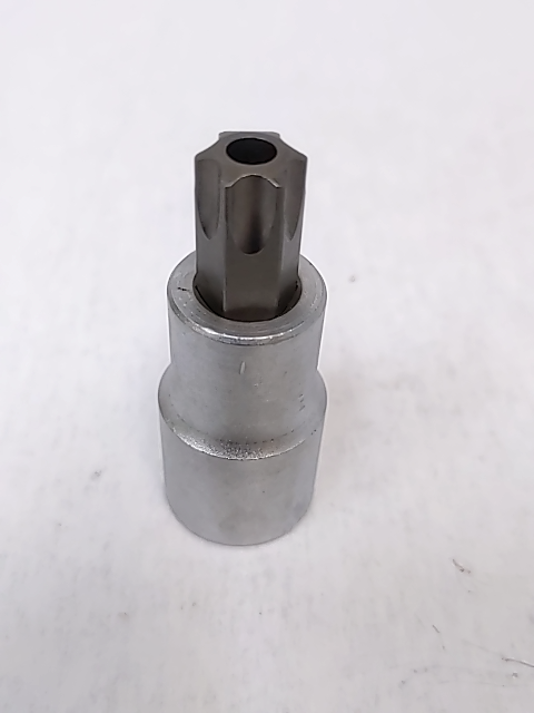 Tamper Proof Torx Bit - Satin - 0.5 in. - Durable S2 Steel