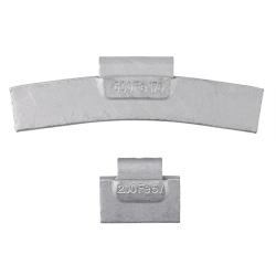 Picture of Ammco AMMBTCALFE600 6 oz BTCALFE Coated Steel Clip-On Wheel Weight - Pack of 25