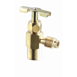 FJC R-134a U-Charge Hose and Gauge for Self-Sealing Valve Cans (6037)
