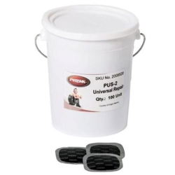 1.75 in. Pail Universal Square Tire Repair Patch - 100 Piece