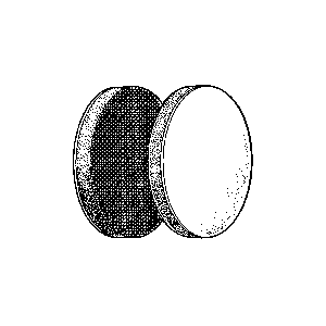 NOR02162 6 x 0.75 in. Interface Foam Pad