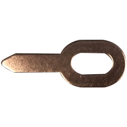 DENDF-503KF Weld Key Straight - 100 Piece