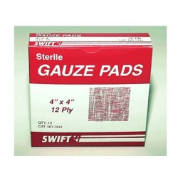 CSU67444 4 x 4 in. Gauze Pads - Pack of 10