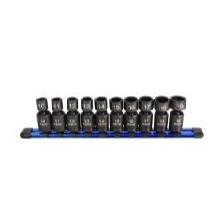 Nano Pinless Metric Universal Impact Sockets - 10 Piece