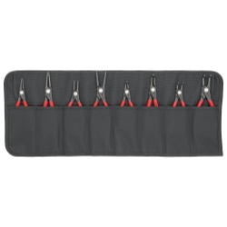 Knipex 8-Pc Precision Snap Ring Pliers Set in Tool Roll (001958V02)
