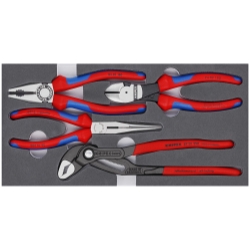 KNP002001V15 Basic Pliers Set - 4 Piece