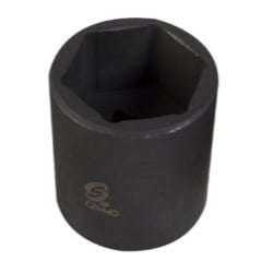 Sunex SUN364608 0.37 in. Drive Stubby Hex Impact Socket - 8 mm