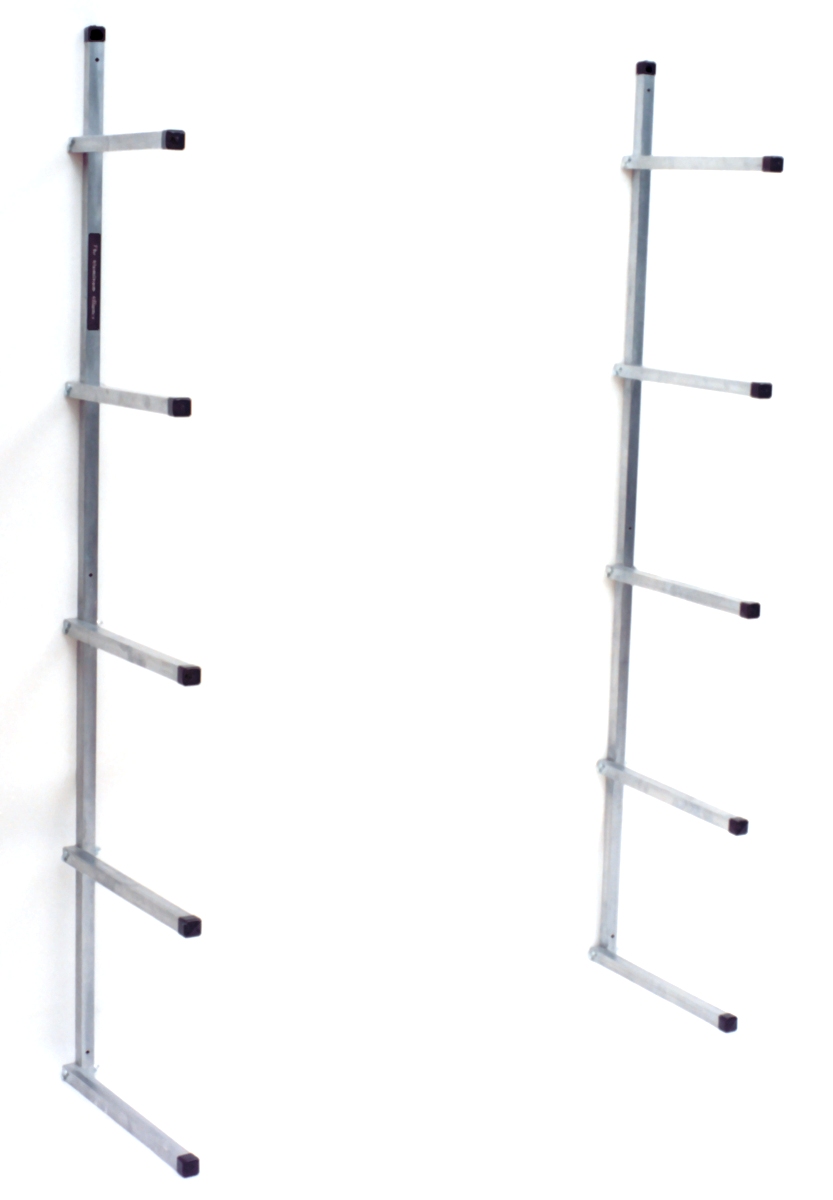 Aluminum,Bumper Storage Rack,5 Bumpers