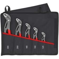 Cobra Pliers Set with Tool Pouch - 5 Piece