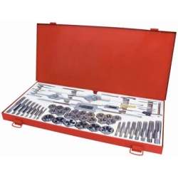 Metric Fractional Tap & Die Set - 58 Piece