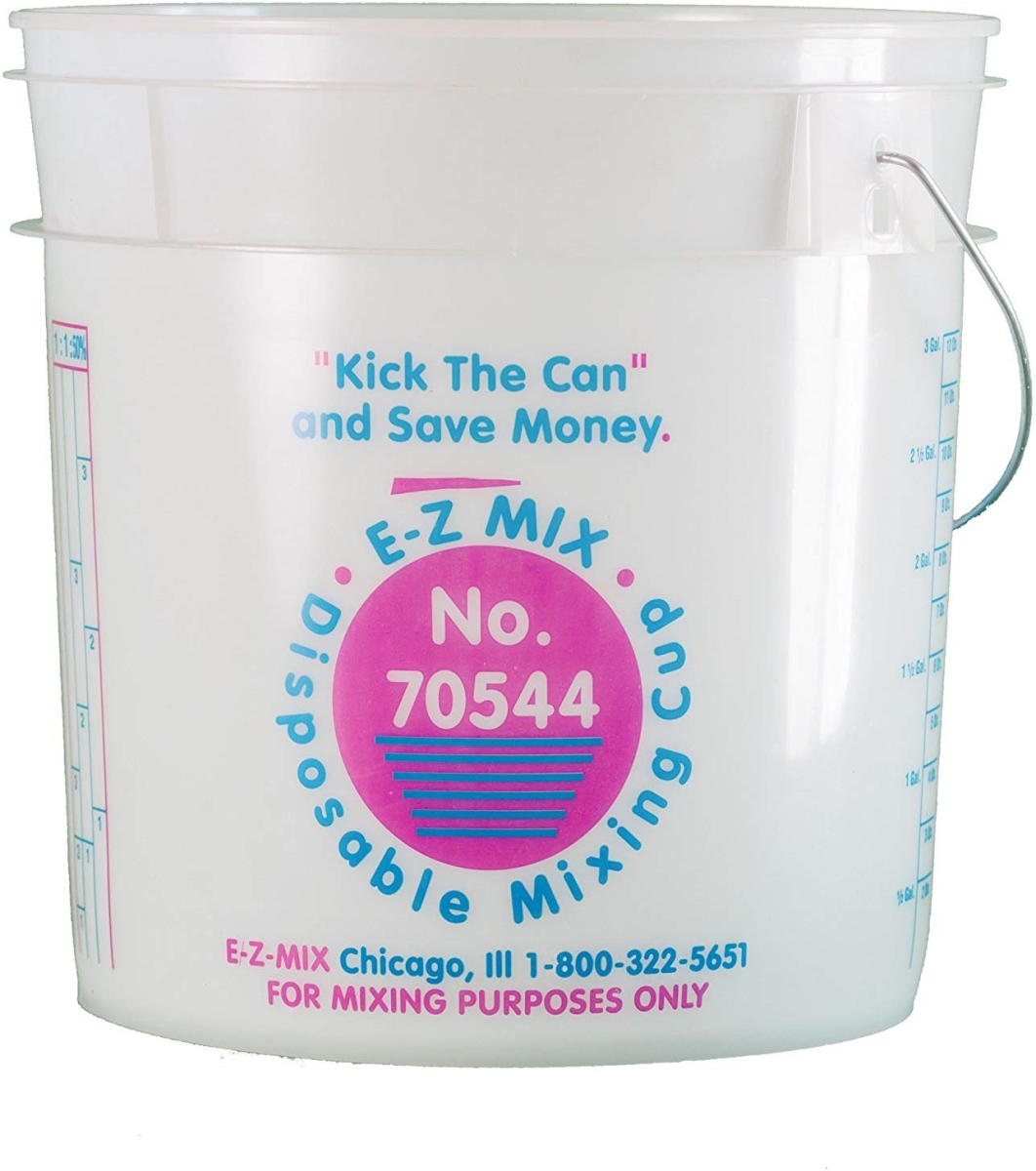 EZX70544 4.25 gal Disposable Plastic Paint Mixing Cup - 6 Per Box