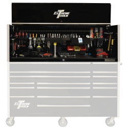 Picture of Extreme Tools EXTRX722501HCBK 72 x 25 in. Deep Professional Hutch&#44; Black