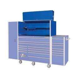 Picture of Extreme Tools EXTRX552501HCBL 55 x 25 in. Pro Hutch&#44; Blue