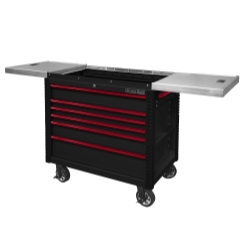 Picture of Extreme Tools EXTEX4106TCSRDBK 41 in. 6 Drawer Slide Top Tool Cart - Red