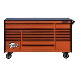Picture of Extreme Tools EXTDX722117RCORBK TPL Bank Roller Cabinet - Orange Black Drawer