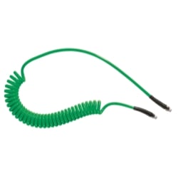 PRVPUS266V Assembly Green Polyurethane 0.31 in. ID Spiral Hose