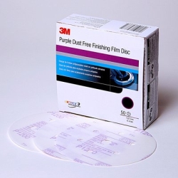 Picture of 3M MMM30770 Hookit Purple 6 in. P800 Grit Dust-Free Finishing Film Disc