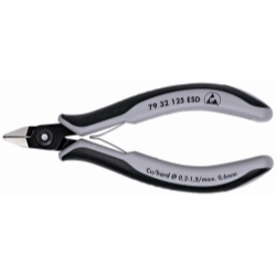 5 in 79 Precision Diagonal Cutting Plier Standard Cut Pointed Nose Uninsulated