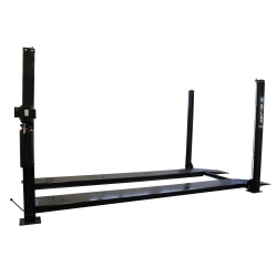 8000 lbs Capacity 4-Post Lift, Ladder Lock Design, Extra Long Extra Tall for Freight Prepaid