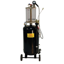 John Dow Industries DOWJDI-20EV-B 20 gal Fluid Evacuator with Transparent Bowl